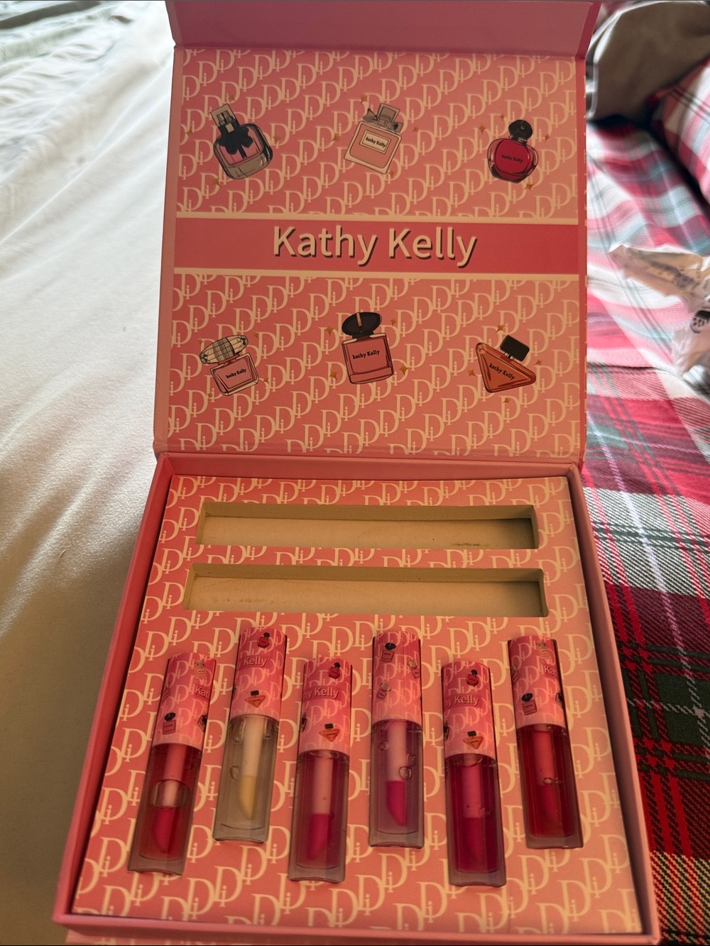 Pink Lip Gloss 6 Piece Set – 6 Piece Lip set